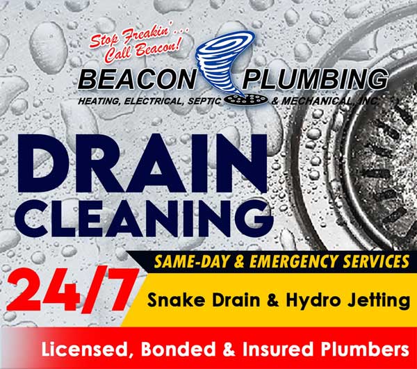 Drain Cleaning Services and Sewer Cleaning Available 24/7